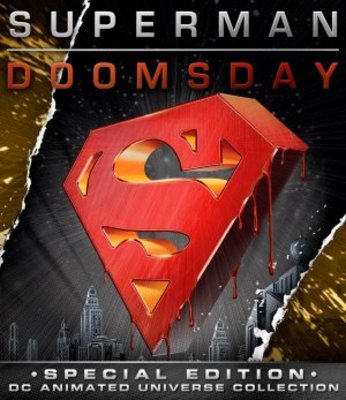 Superman: Doomsday movie poster (2007) hoodie