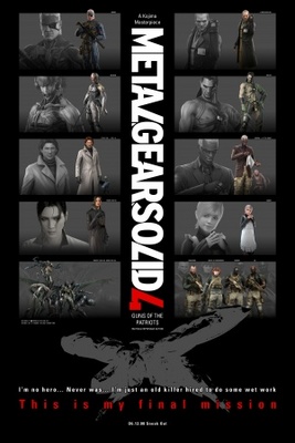 Metal Gear Solid 4: Guns of the Patriots movie poster (2008) Poster MOV_2e6d1c8c