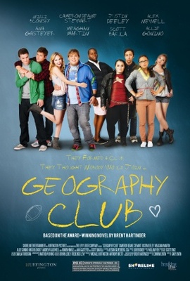 Geography Club movie poster (2013) wooden framed poster