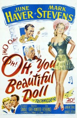 Oh, You Beautiful Doll movie poster (1949) Stickers MOV_2ebca58f