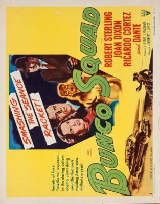 Bunco Squad movie poster (1950) metal framed poster