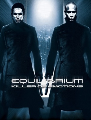Equilibrium movie poster (2002) wood print