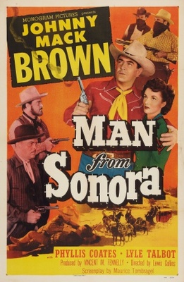 Man from Sonora movie poster (1951) canvas poster