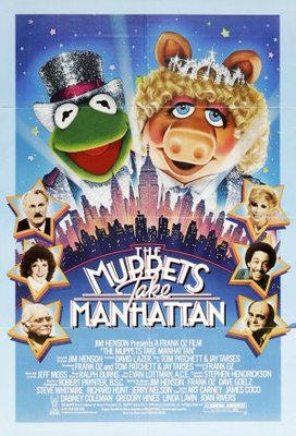The Muppets Take Manhattan movie poster (1984) t-shirt
