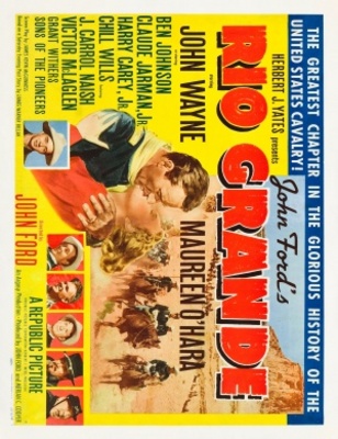 Rio Grande movie poster (1950) Mouse Pad MOV_2f56d0db