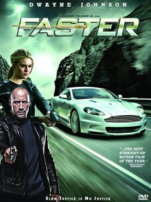 Faster movie poster (2010) pillow