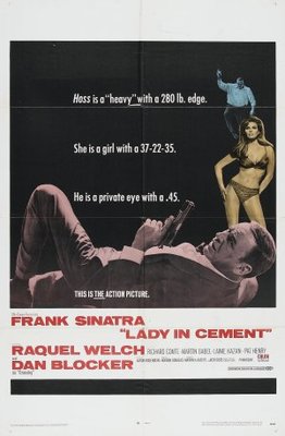 Lady in Cement movie poster (1968) mouse pad