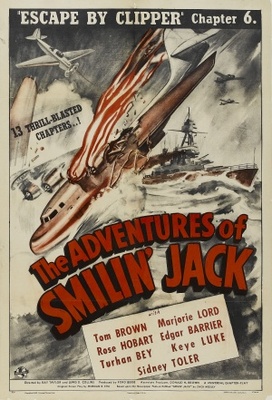 Adventures of Smilin' Jack movie poster (1943) wooden framed poster