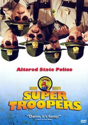 Super Troopers movie poster (2001) mouse pad