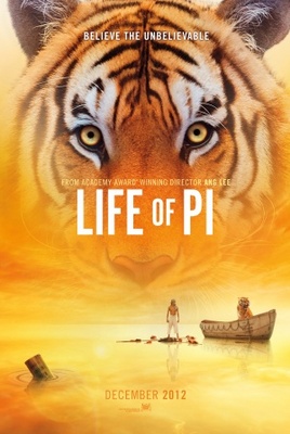 Life of Pi movie poster (2012) Poster MOV_2f9447ea