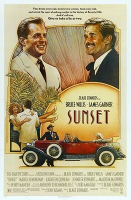 Sunset movie poster (1988) sweatshirt