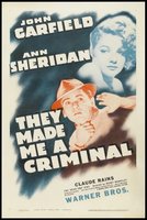 They Made Me a Criminal movie poster (1939) Longsleeve T-shirt #669776