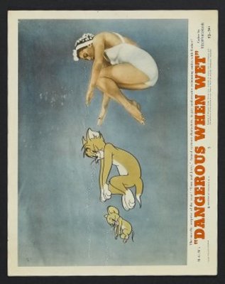Dangerous When Wet movie poster (1953) wooden framed poster