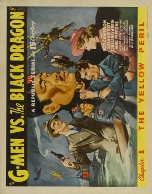 G-men vs. the Black Dragon movie poster (1943) wood print