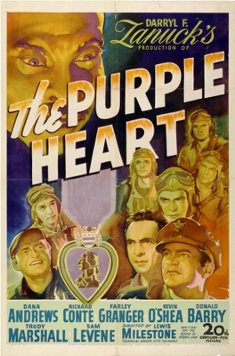 The Purple Heart movie poster (1944) Stickers MOV_2fca0116