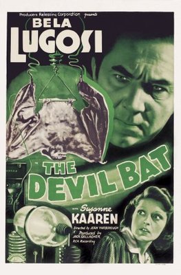 The Devil Bat movie poster (1940) pillow