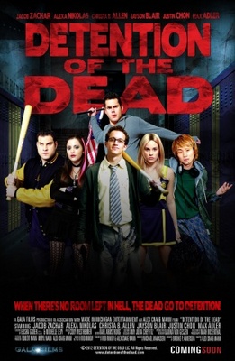 Detention of the Dead movie poster (2012) metal framed poster