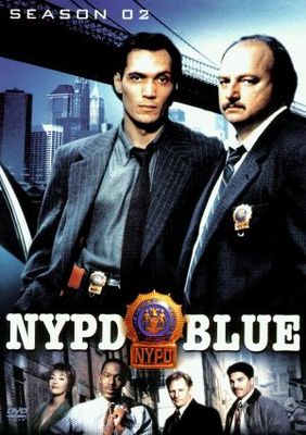 NYPD Blue movie poster (1993) wooden framed poster