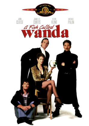 A Fish Called Wanda movie poster (1988) tote bag