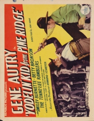 Yodelin' Kid from Pine Ridge movie poster (1937) poster with hanger