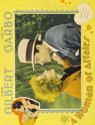 A Woman of Affairs movie poster (1928) poster with hanger