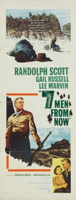 Seven Men from Now movie poster (1956) t-shirt