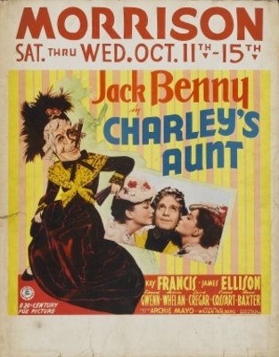 Charley's Aunt movie poster (1941) mouse pad