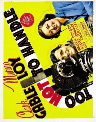 Too Hot to Handle movie poster (1938) canvas poster
