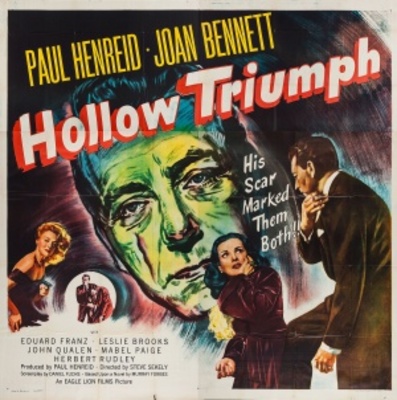 Hollow Triumph movie poster (1948) wooden framed poster