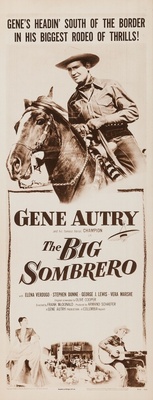 The Big Sombrero movie poster (1949) wood print