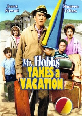 Mr. Hobbs Takes a Vacation movie poster (1962) canvas poster