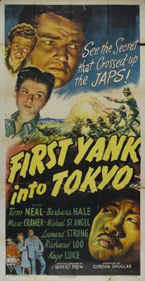 First Yank Into Tokyo movie poster (1945) poster