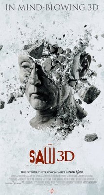 Saw 3D movie poster (2010) Stickers MOV_30465425