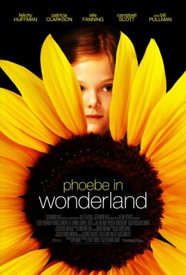 Phoebe in Wonderland movie poster (2008) wooden framed poster