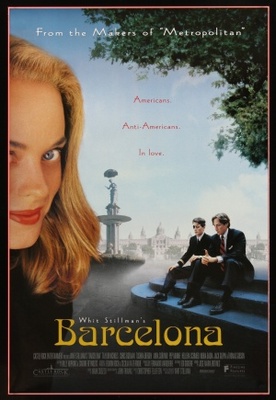 Barcelona movie poster (1994) pillow