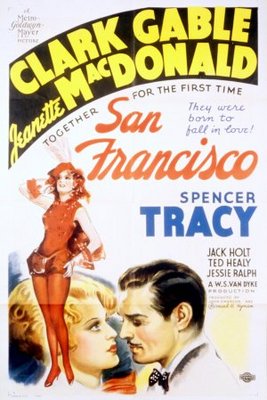San Francisco movie poster (1936) Stickers MOV_309a3b3a