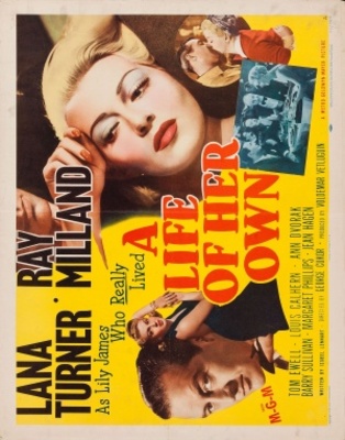 A Life of Her Own movie poster (1950) poster