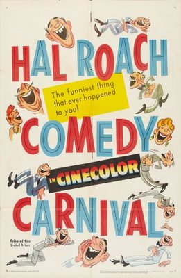 The Hal Roach Comedy Carnival movie poster (1947) pillow