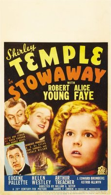 Stowaway movie poster (1936) canvas poster