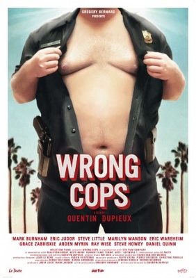 Wrong Cops movie poster (2013) wooden framed poster