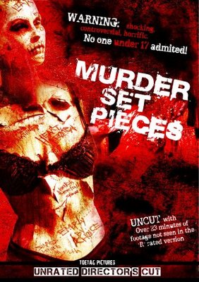 Murder Set Pieces movie poster (2004) pillow
