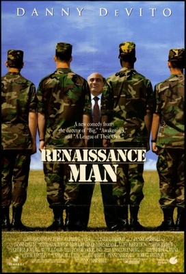Renaissance Man movie poster (1994) metal framed poster