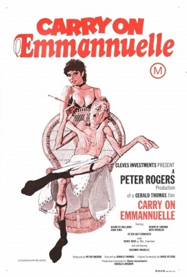 Carry on Emmannuelle movie poster (1978) Stickers MOV_310f7b50