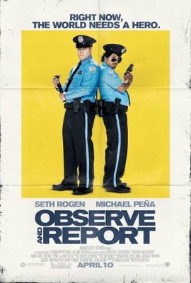 Observe and Report movie poster (2009) Mouse Pad MOV_3110cf43