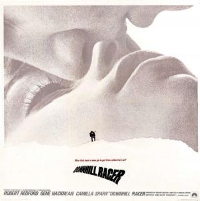 Downhill Racer movie poster (1969) metal framed poster