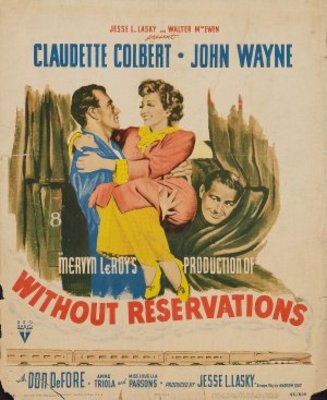 Without Reservations movie poster (1946) Poster MOV_3134c439