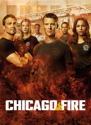 Chicago Fire movie poster (2012) metal framed poster