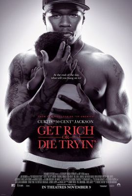 Get Rich or Die Tryin' movie poster (2005) Stickers MOV_318a8136