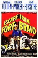 Escape from Fort Bravo movie poster (1953) t-shirt #668422