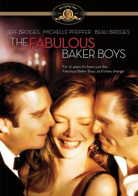 The Fabulous Baker Boys movie poster (1989) metal framed poster